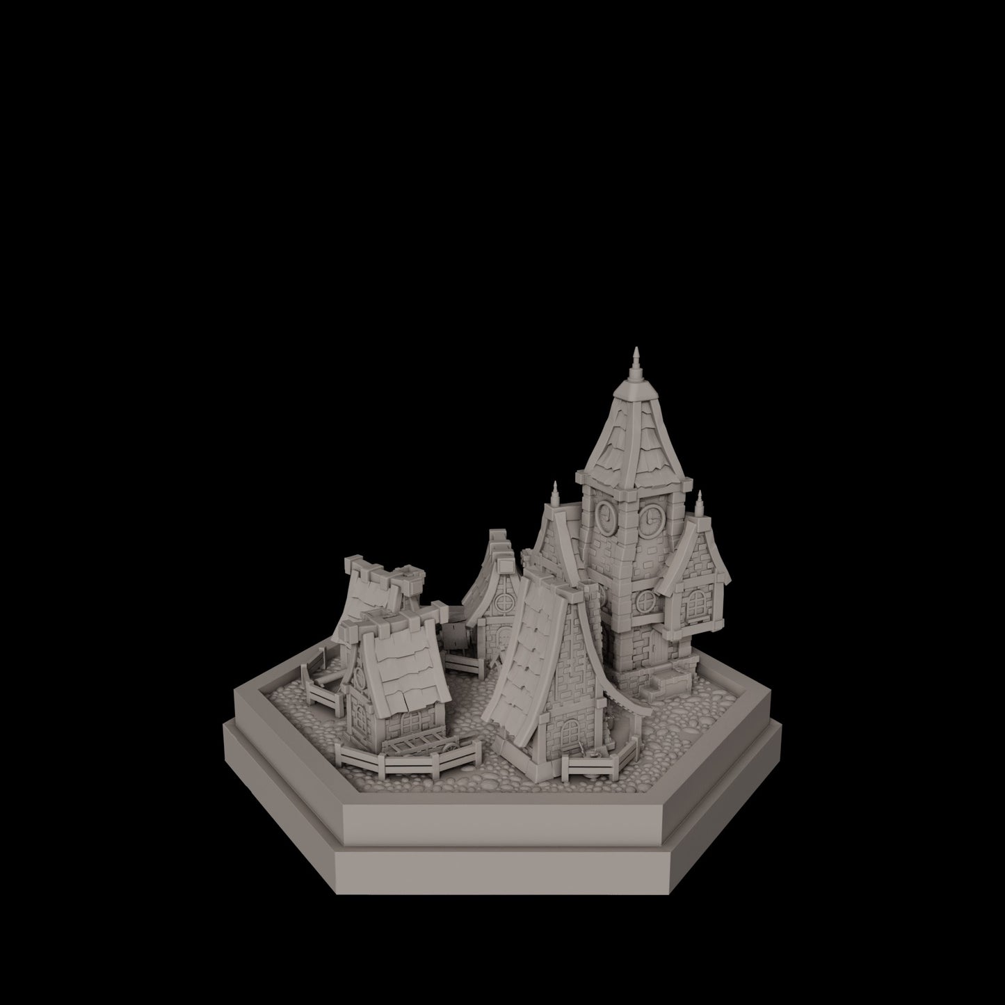 Shifting Realms - City | Elementy Mapy Heksagonalnej | Draftofogma