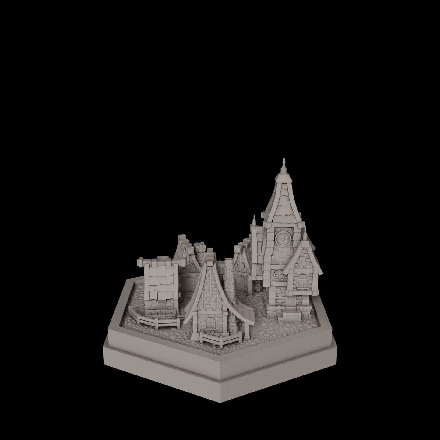 Shifting Realms - City | Elementy Mapy Heksagonalnej | Draftofogma