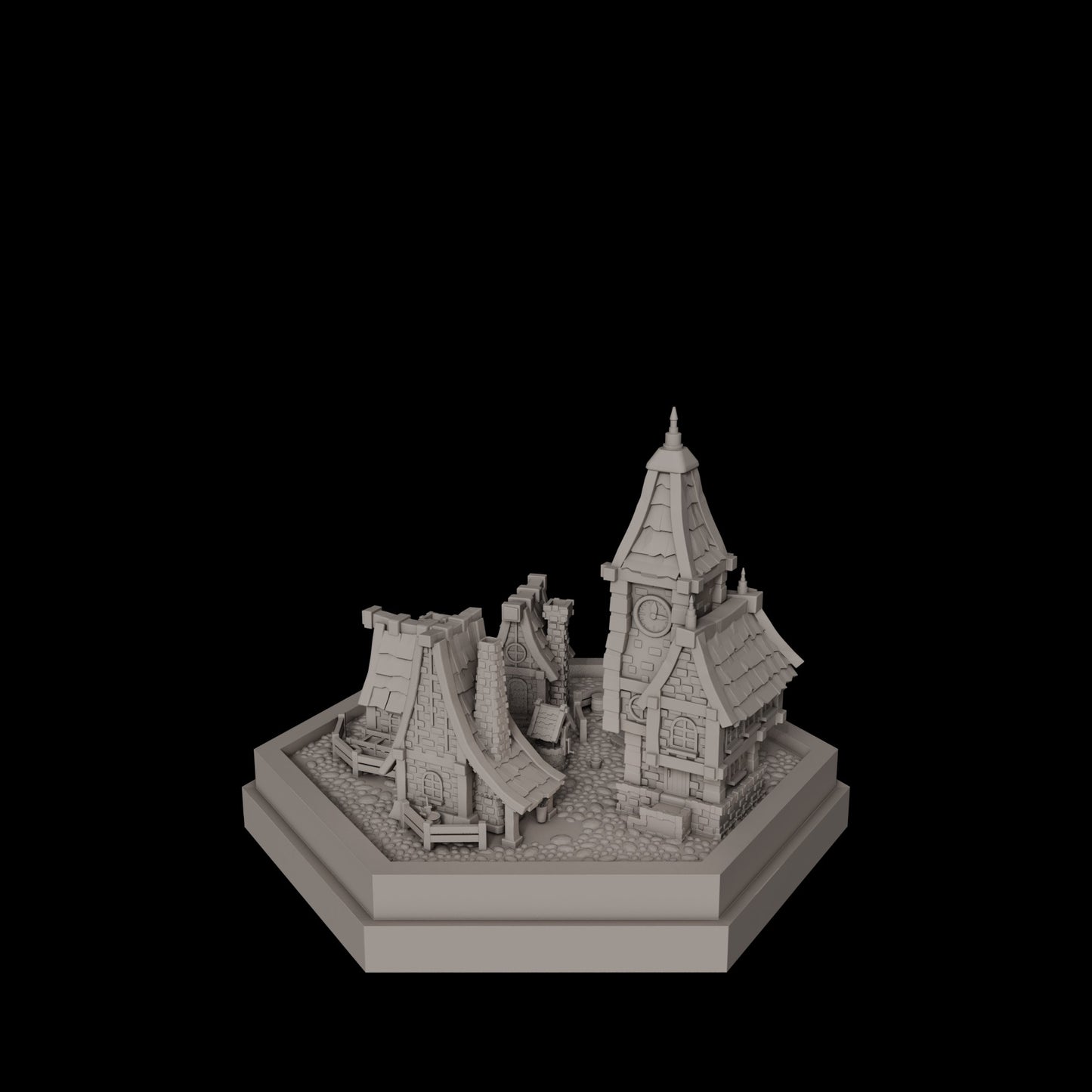Shifting Realms - City | Elementy Mapy Heksagonalnej | Draftofogma