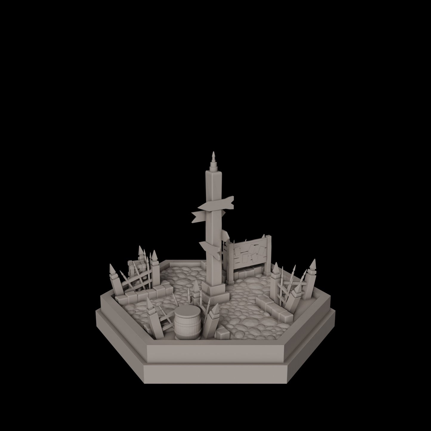 Shifting Realms - City | Elementy Mapy Heksagonalnej | Draftofogma