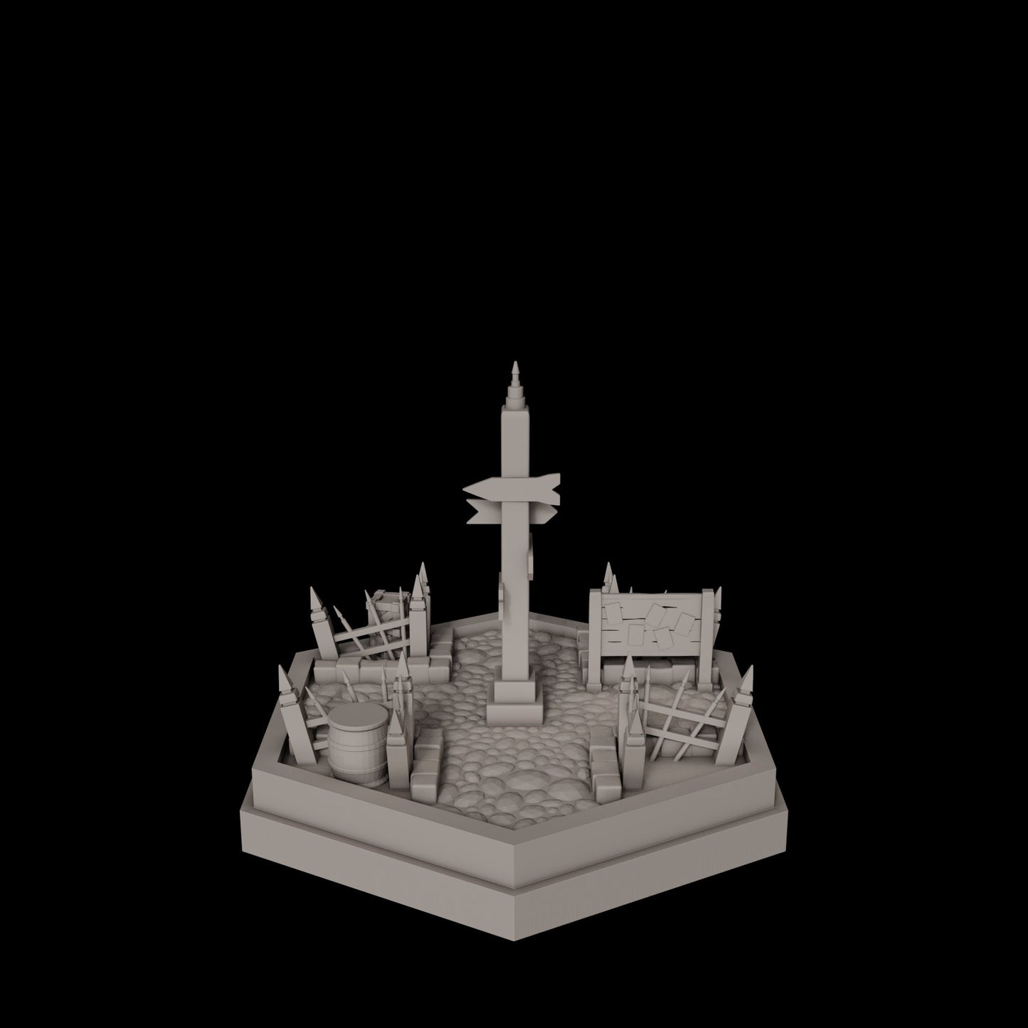 Shifting Realms - City | Elementy Mapy Heksagonalnej | Draftofogma