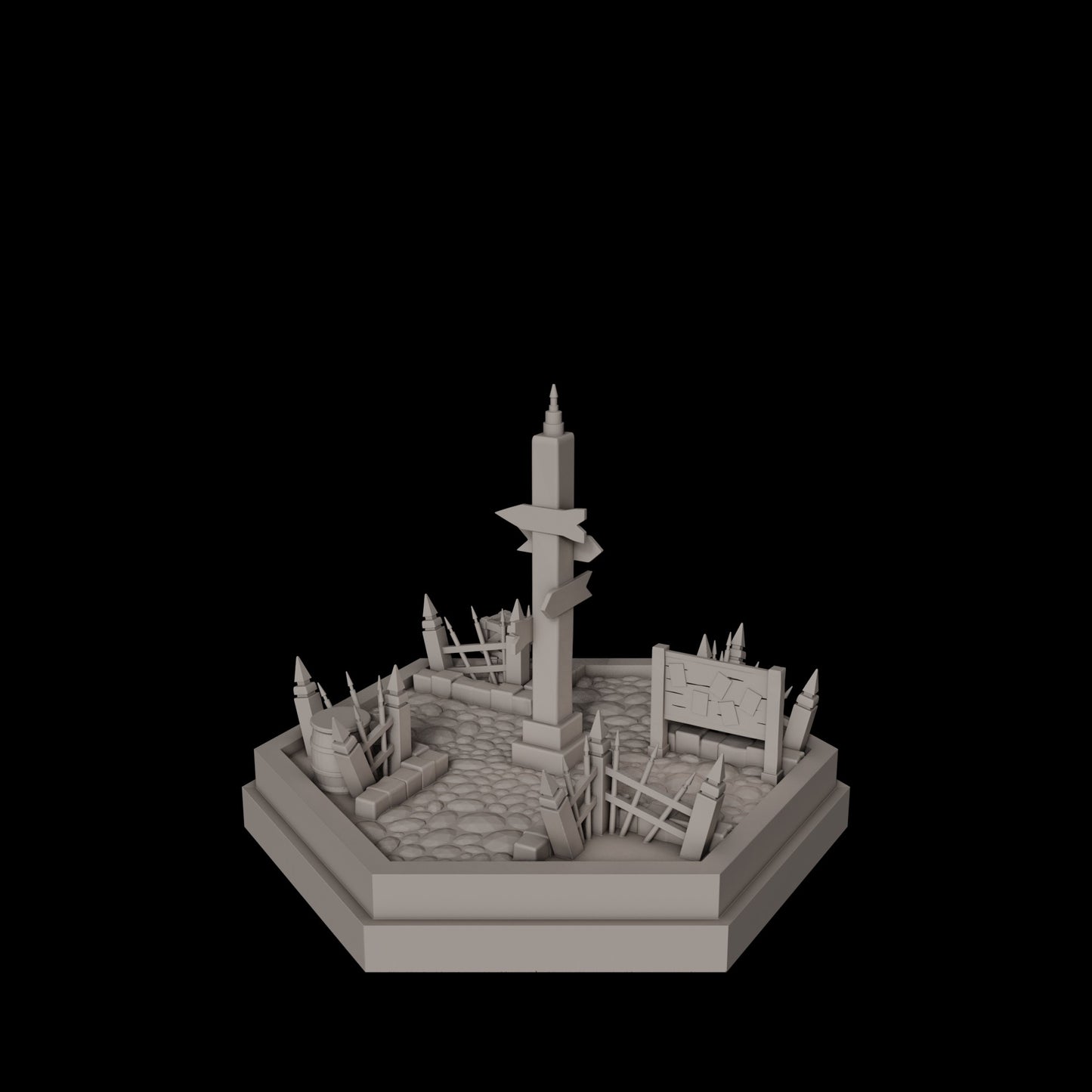 Shifting Realms - City | Elementy Mapy Heksagonalnej | Draftofogma