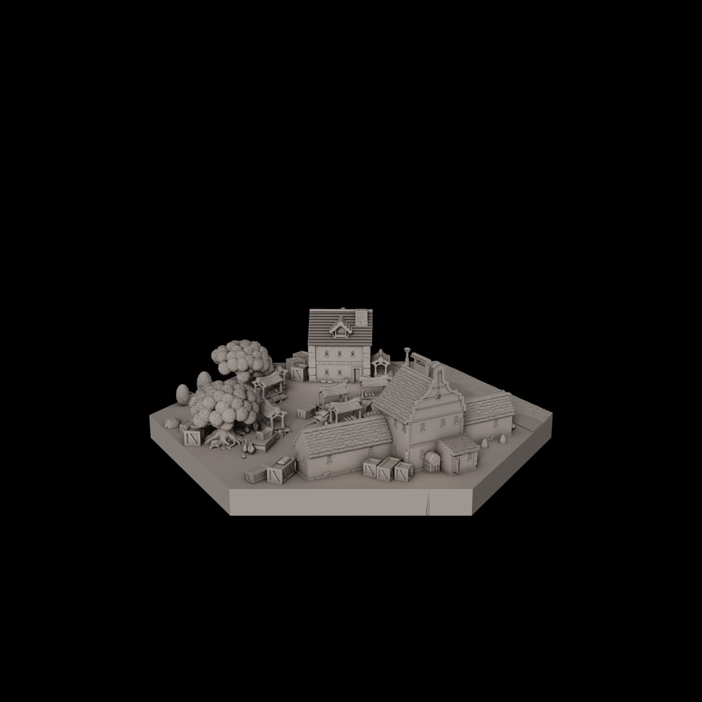 Shifting Realms - Metropolis builder | Elementy Mapy Heksagonalnej | Draftofogma