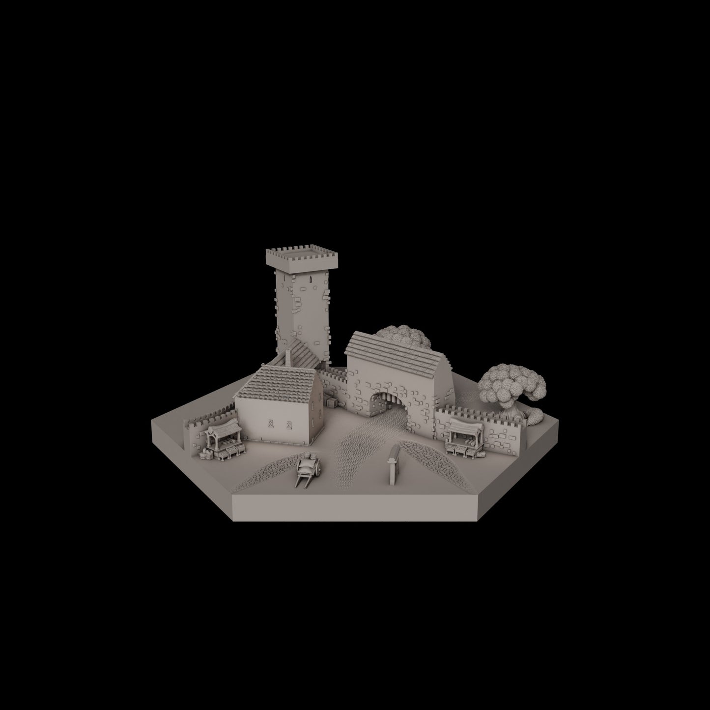Shifting Realms - Metropolis builder | Elementy Mapy Heksagonalnej | Draftofogma
