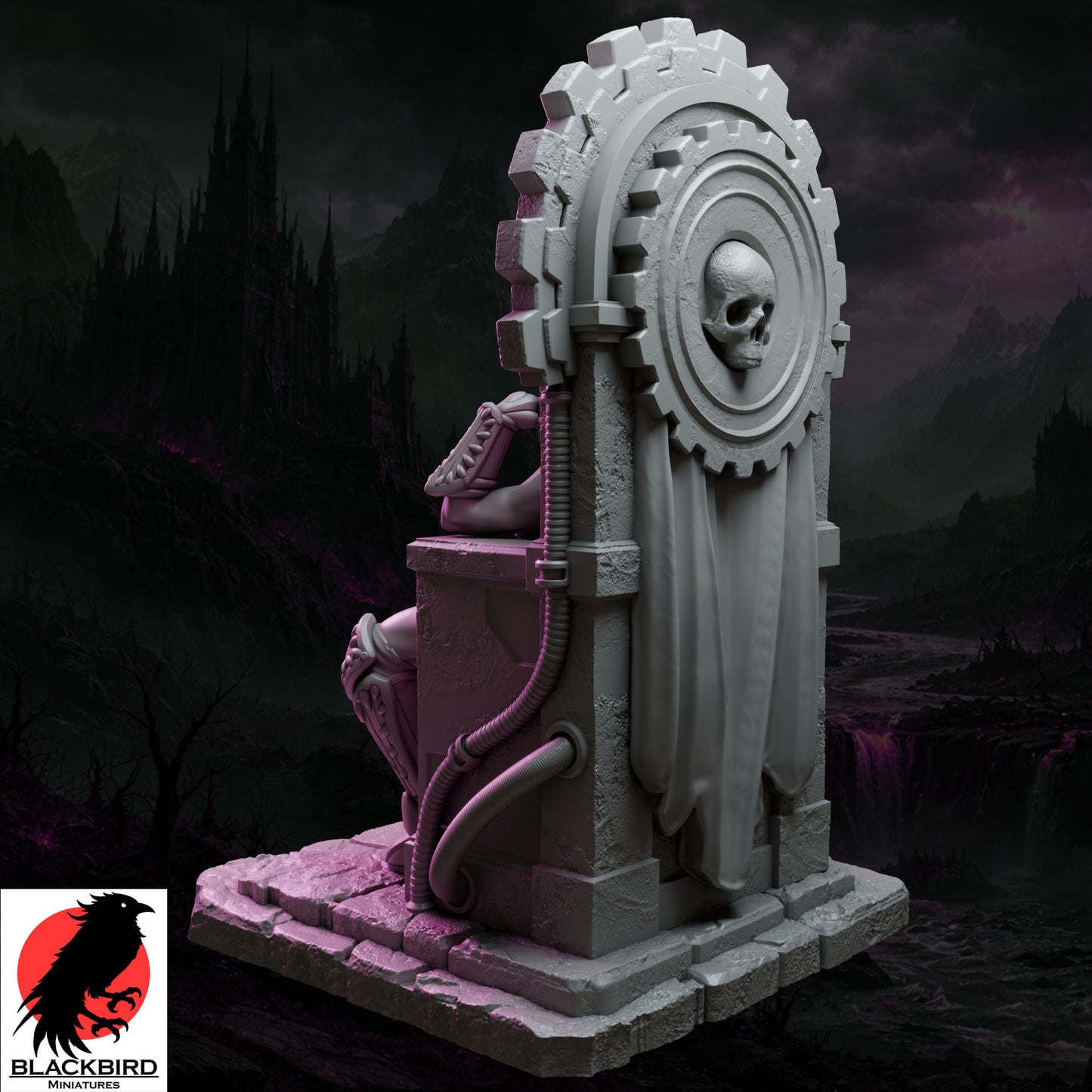 Zhaelyss – Königinnen des Chaos – Figur 32 mm / 75 mm – Black Bird Miniatures