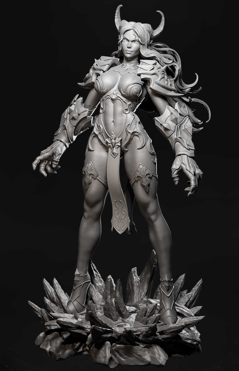 Crimson Ironhorn Witcher Elements figurka fantasy