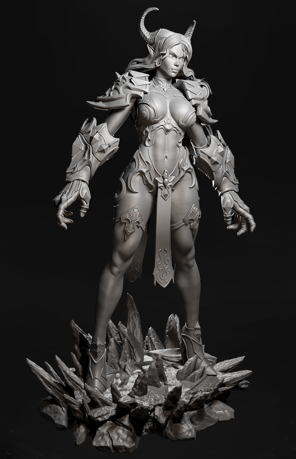 Crimson Ironhorn Witcher Elements figurka fantasy