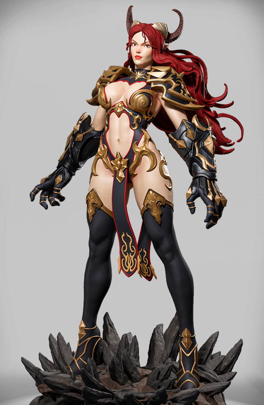 Crimson Ironhorn Witcher Elements figurka fantasy