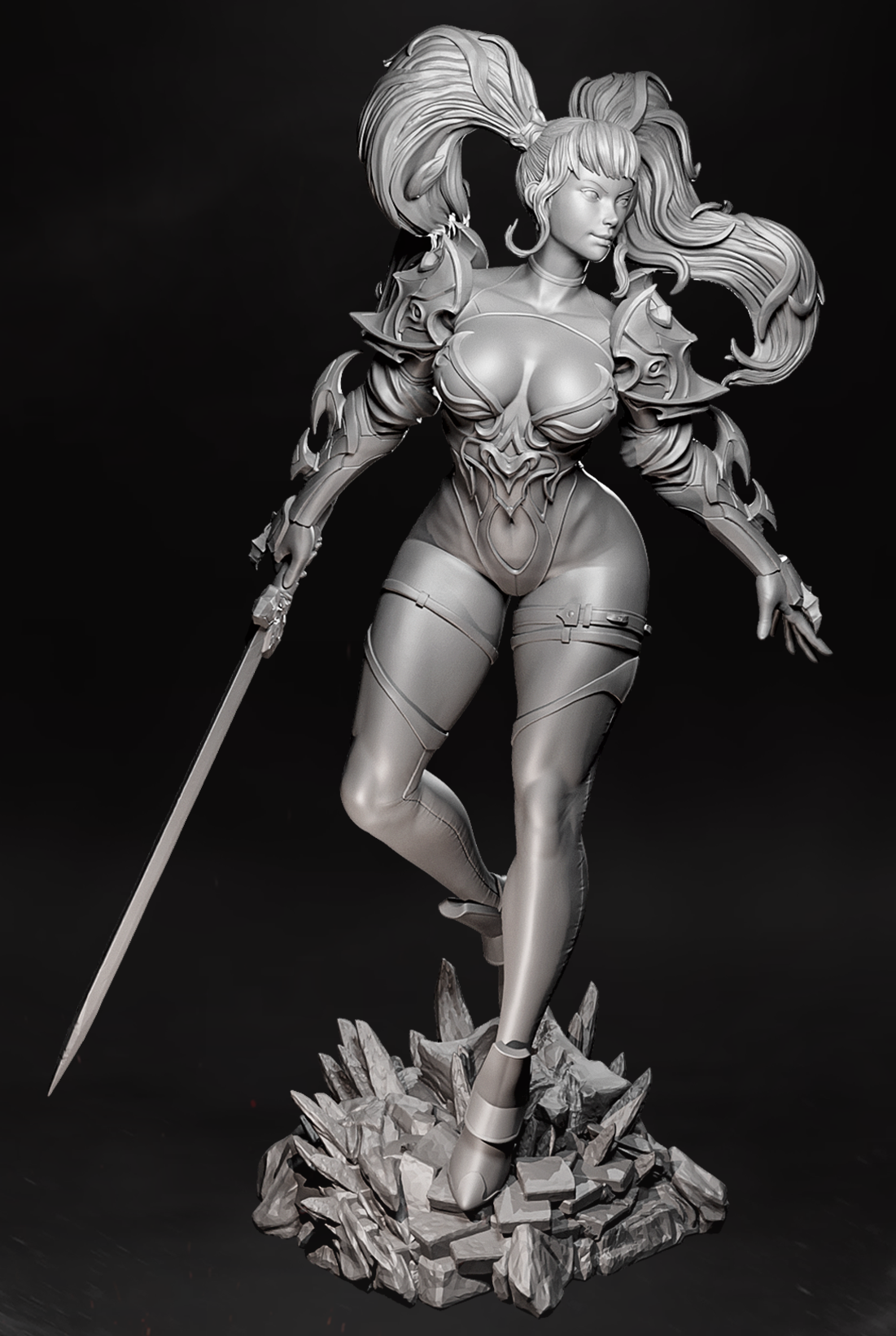 Fallen Star Blade Witcher Elements figurka fantasy