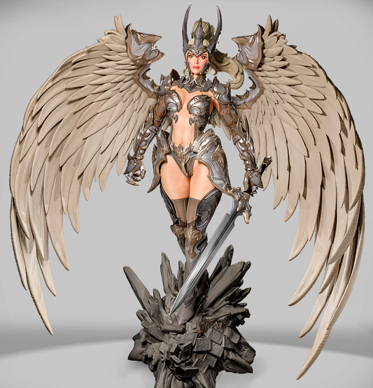 Aurelion Wingbearer figurka fantasy skrzydlata wojowniczka