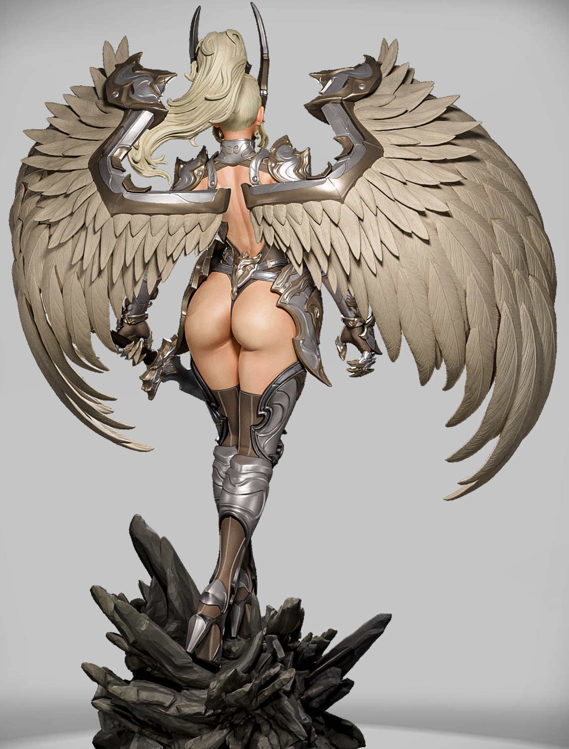 Aurelion Wingbearer figurka fantasy skrzydlata wojowniczka