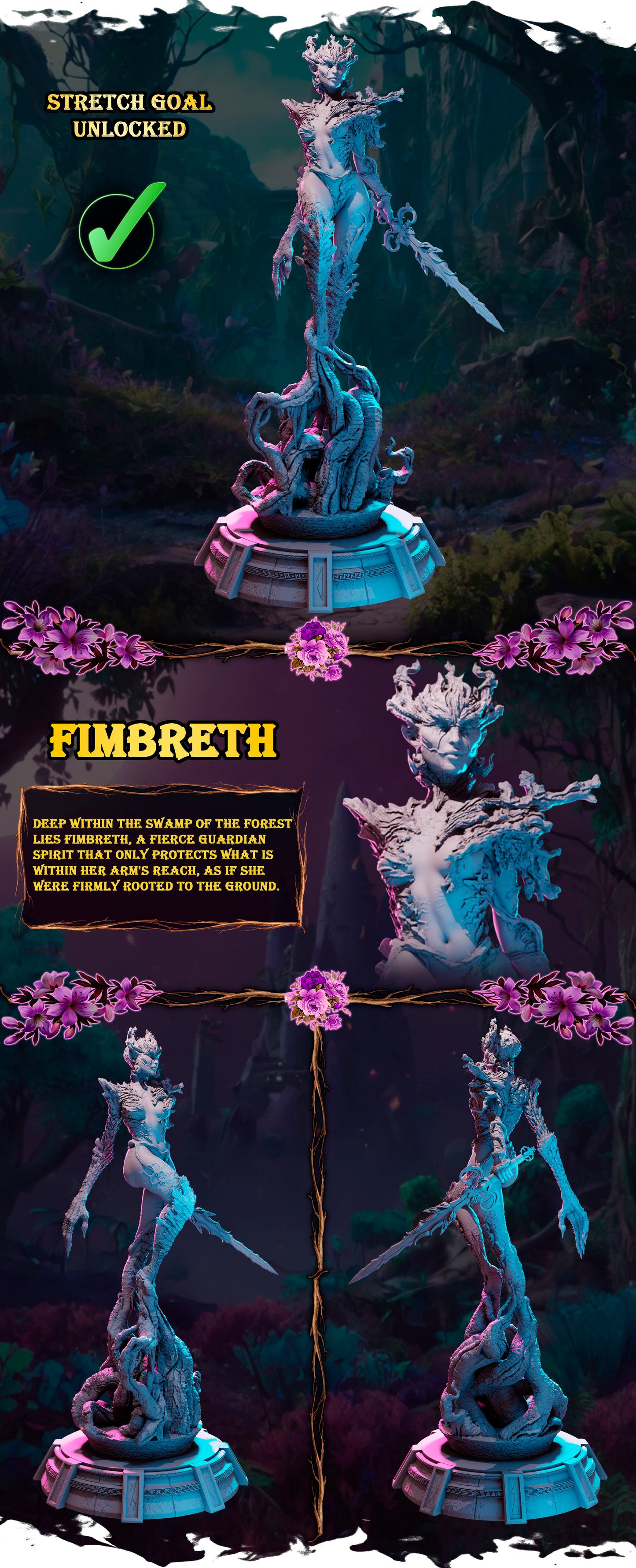 Fimbreth — Ladies of Fairy Tales (Black Bird Miniatures)