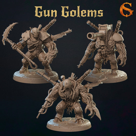 Gewehrgolems - Alchemische Kampf-Golems 60mm - SolGood Creations | Lizenzierter Händler