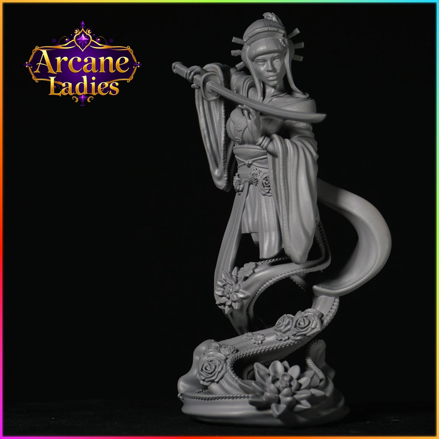 Hana — Ladies of the Arcane (Black Bird Miniatures)