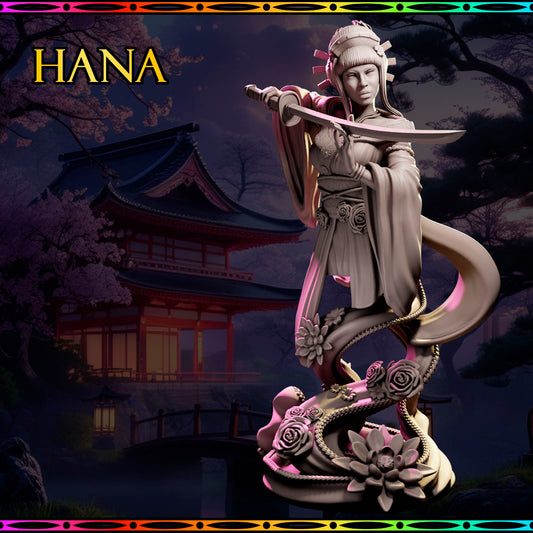 Hana — Ladies of the Arcane (Black Bird Miniatures)