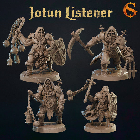 Jotun Listener - Zestaw 4 Figurek 40mm | Alchemical Satrapy | Wielcy Pokutnicy