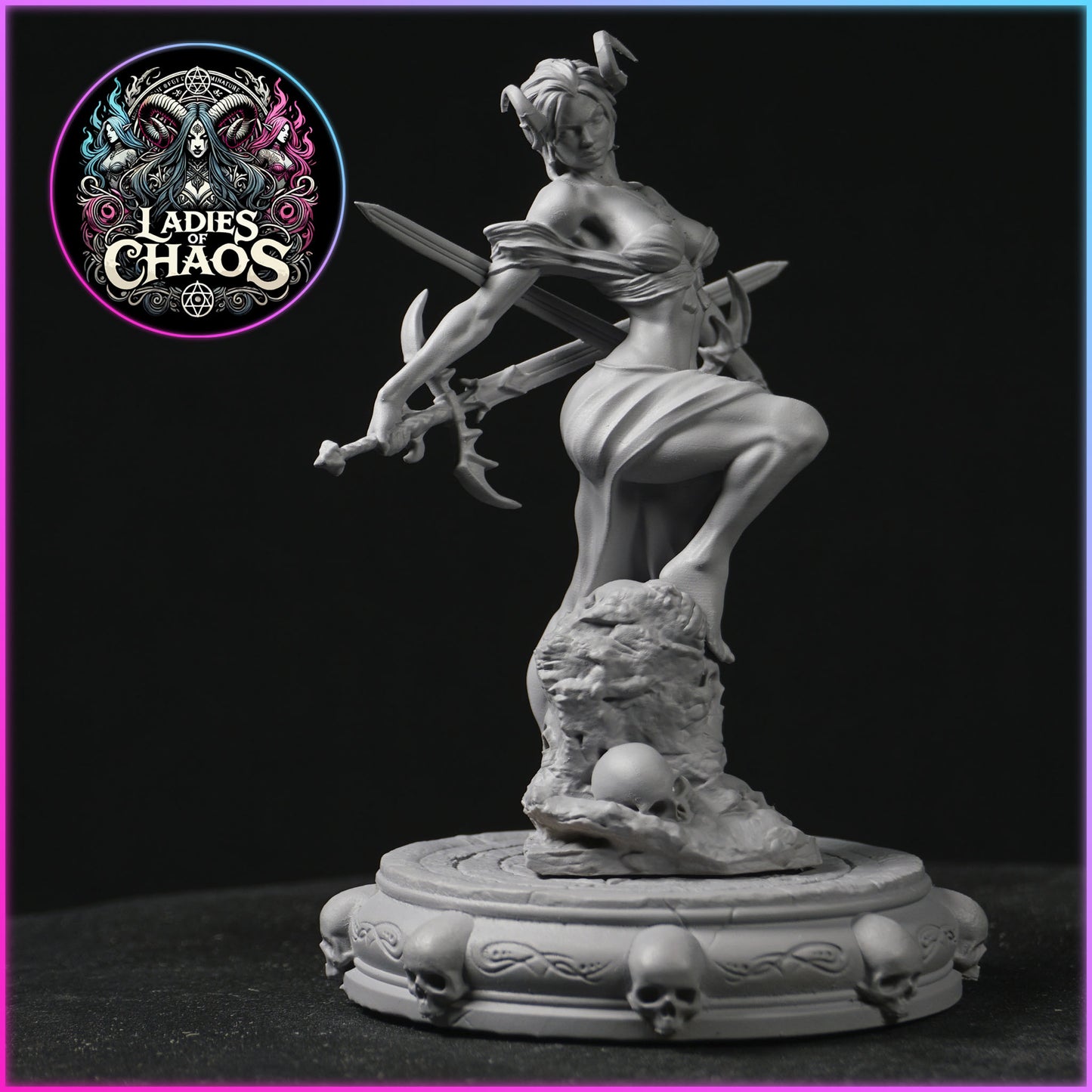 Kareen — Ladies of Chaos (Black Bird Miniatures)
