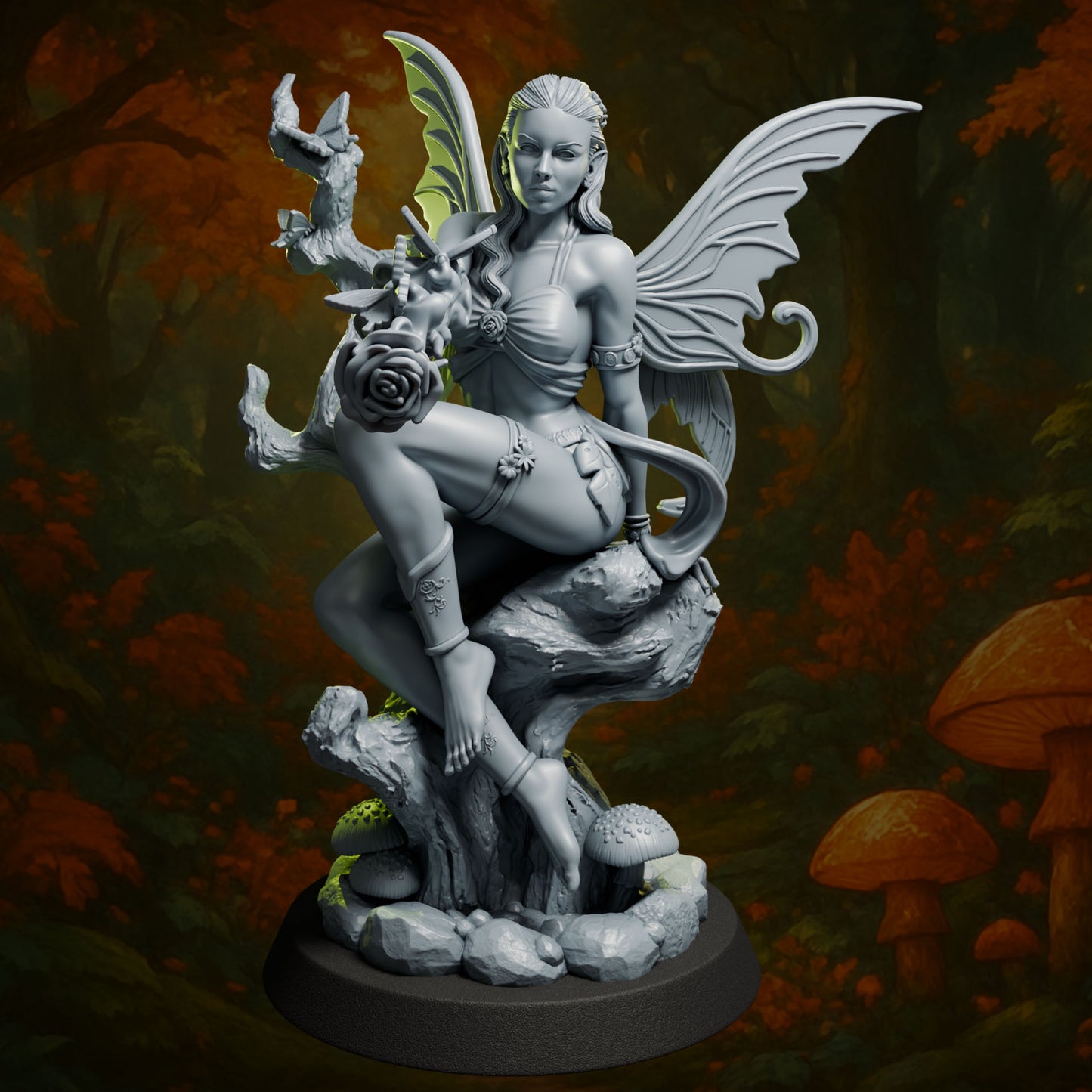 Liora – figurka kolekcjonerska 32mm / 75mm | Black Bird Miniatures – Ladies of the Dark 2