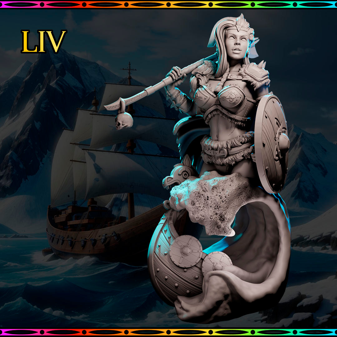 Liv — Ladies of the Arcane (Black Bird Miniatures)