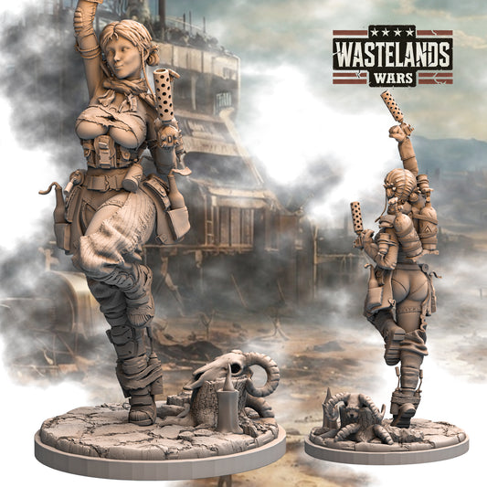 Lyra Kader: Płomień Pustkowi – Wasteland Wars | Haito | 36mm & 180mm | SFW & NSFW