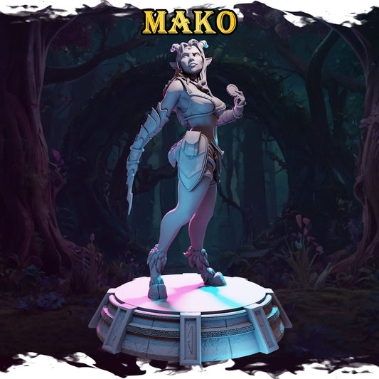 Mako — Ladies of Fairy Tales (Black Bird Miniatures)