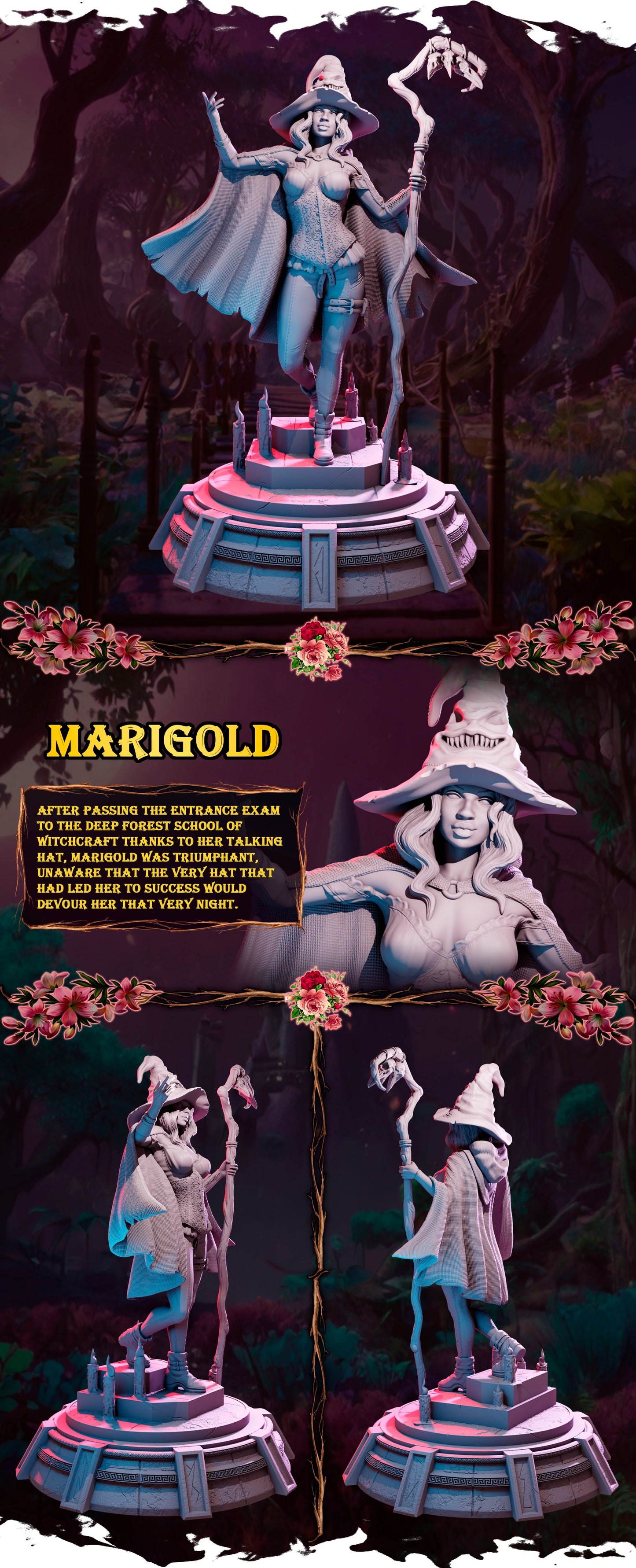 Marigold — Ladies of Fairy Tales (Black Bird Miniatures)