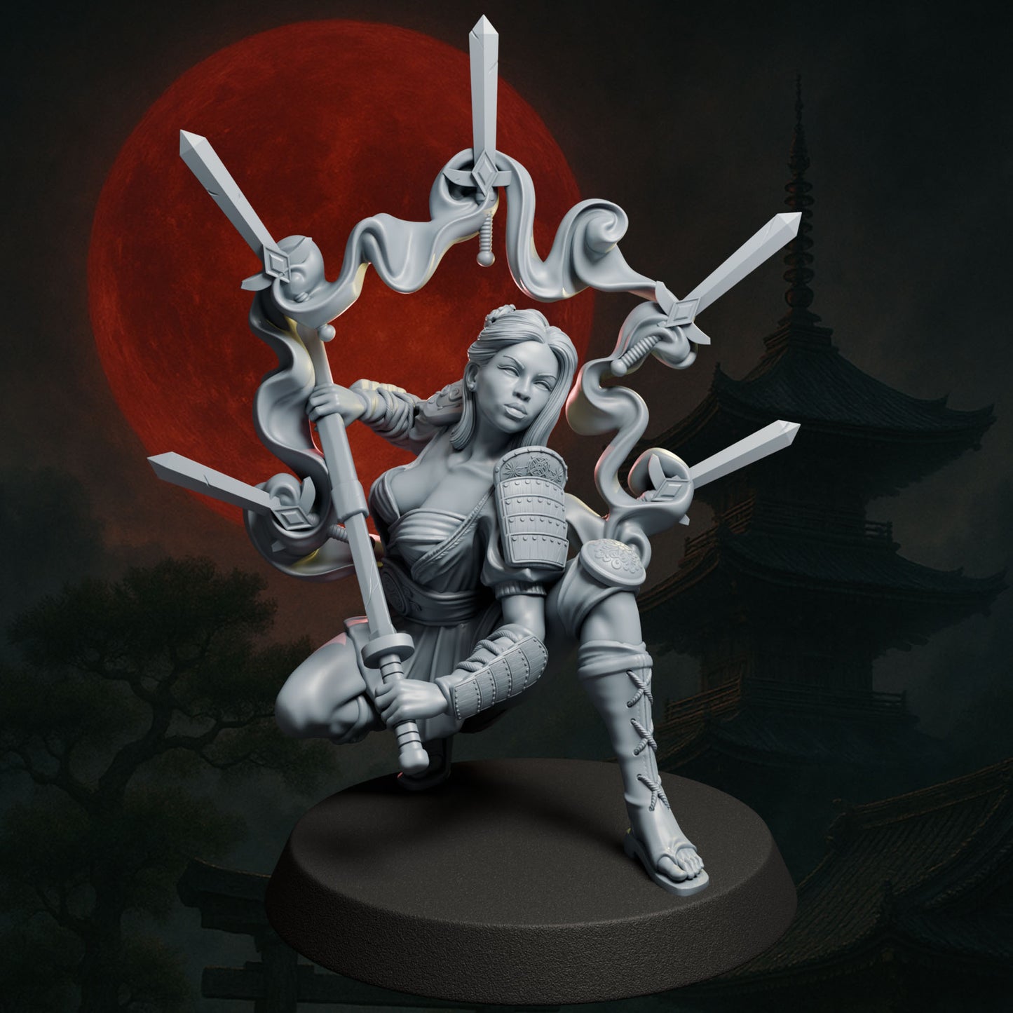 Mizuki – Figurka Kolekcjonerska 32mm / 75mm – Ladies of the Dark 2