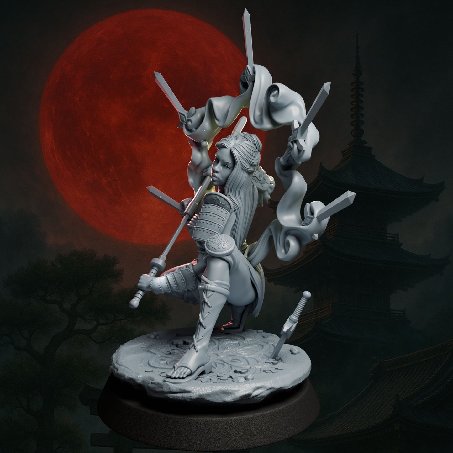 Mizuki – Figurka Kolekcjonerska 32mm / 75mm – Ladies of the Dark 2