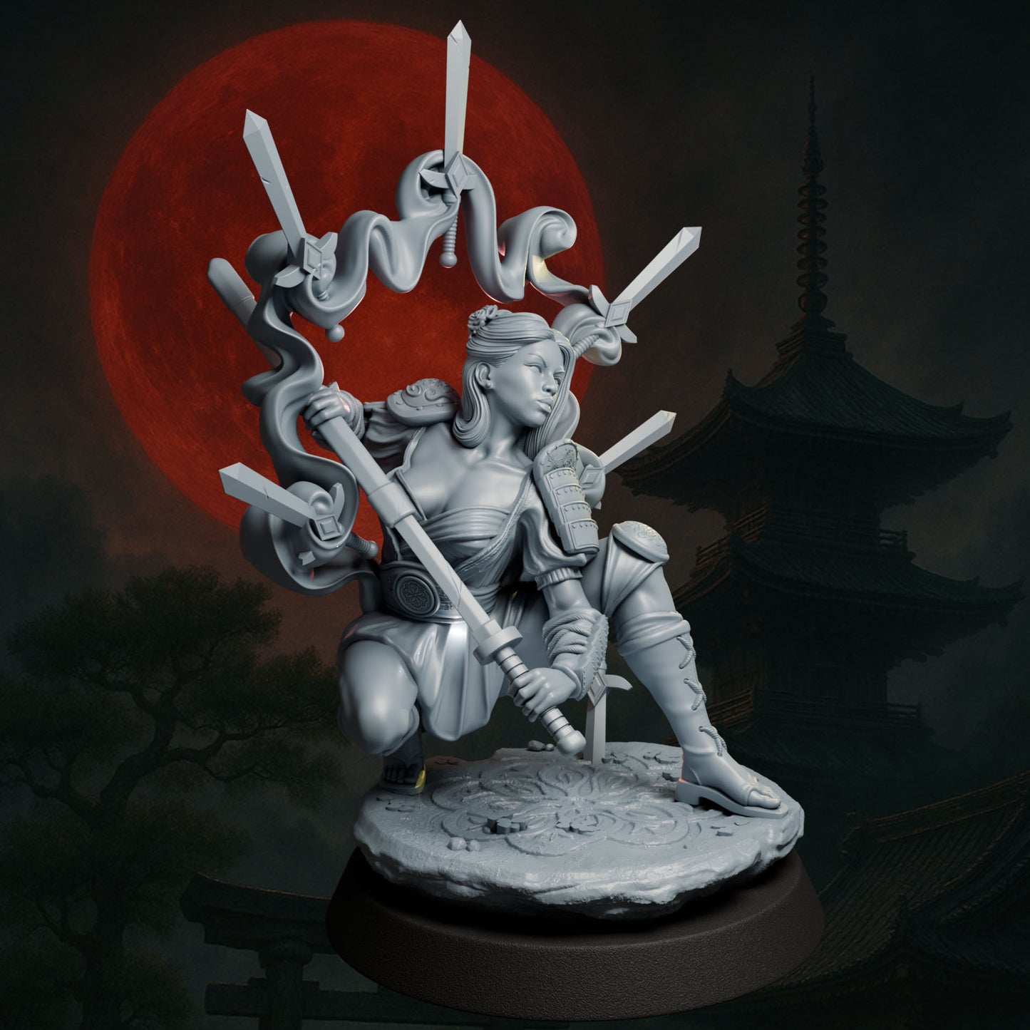 Mizuki – Figurka Kolekcjonerska 32mm / 75mm – Ladies of the Dark 2