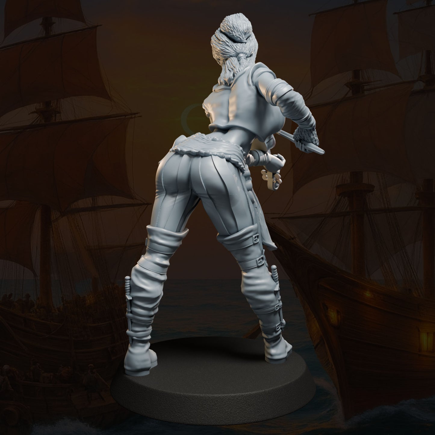 Morganne – Figurka Kolekcjonerska 32mm / 75mm – Ladies of the Dark 2