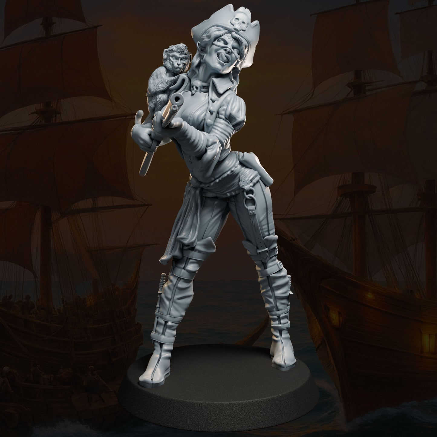 Morganne – Figurka Kolekcjonerska 32mm / 75mm – Ladies of the Dark 2