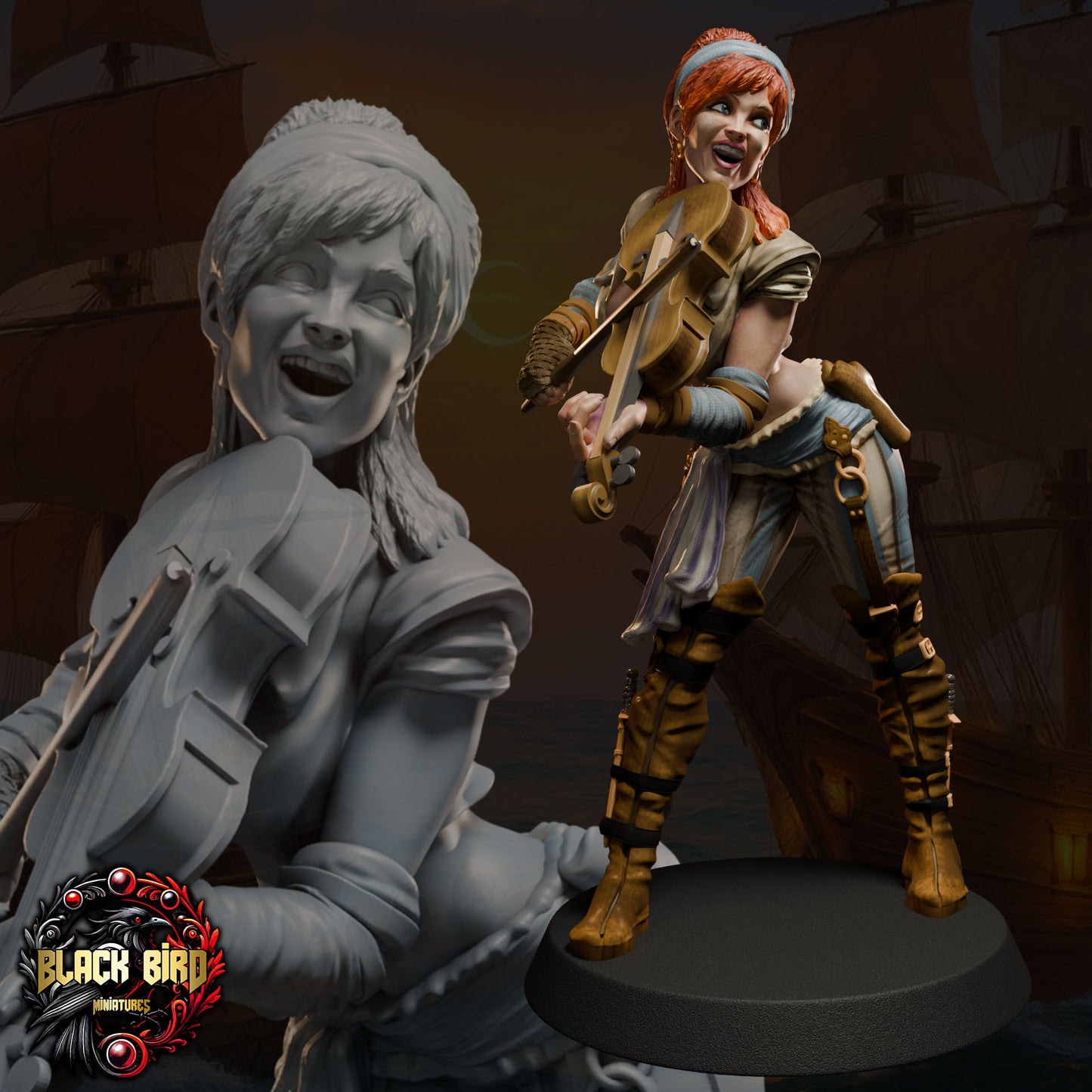 Morganne – Figurka Kolekcjonerska 32mm / 75mm – Ladies of the Dark 2