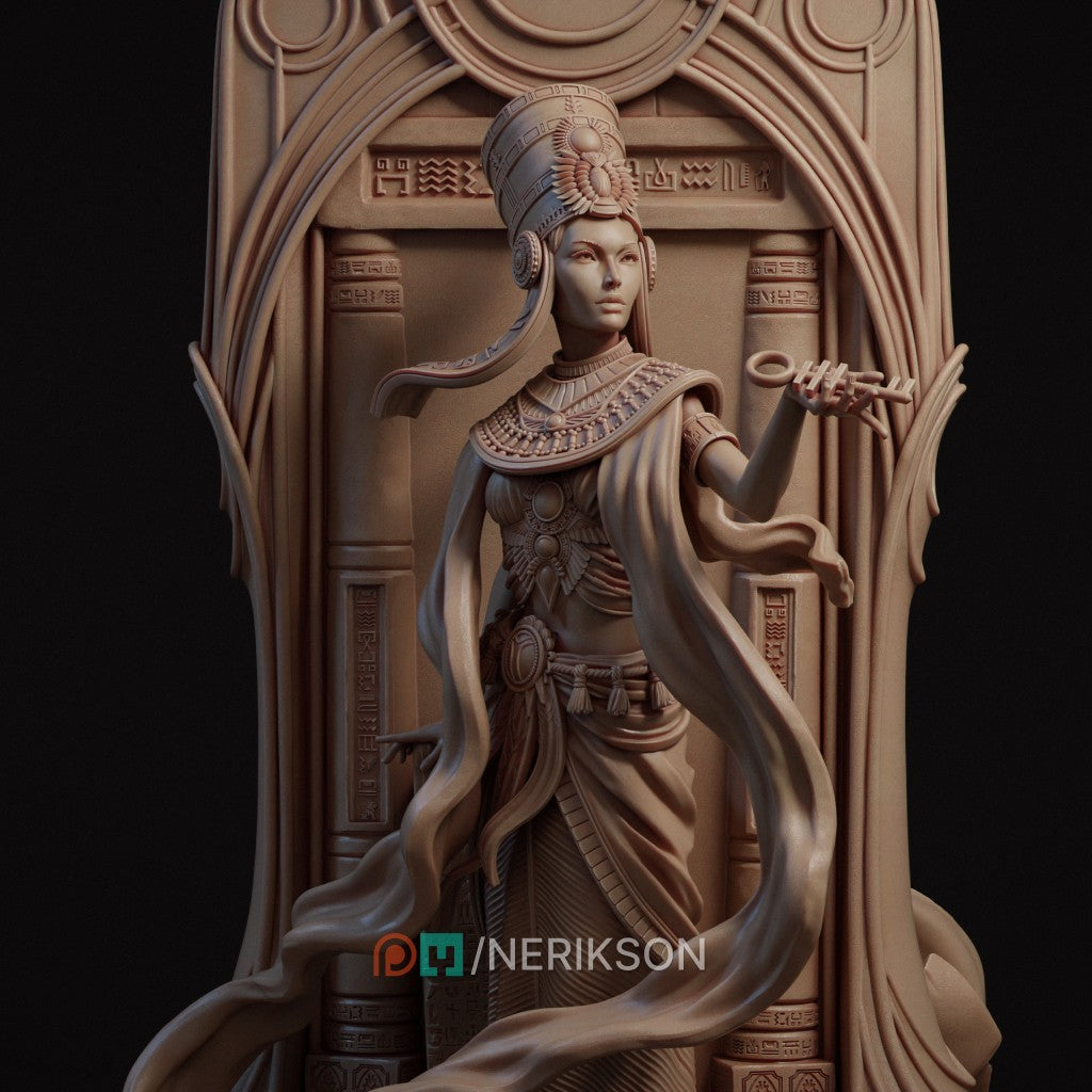 Hierofant by Nerikson - Mystical Fantasy Figurine 3D Printed in ABS-Like Resin