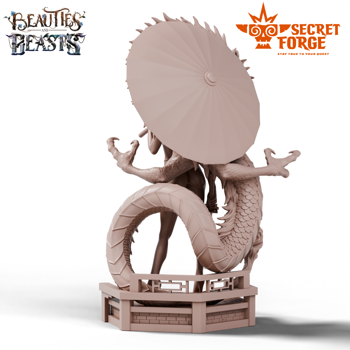 Figurka Luna – Opiekunka smoków – Secret Forge | miniatura kolekcjonerska 75mm / 112mm