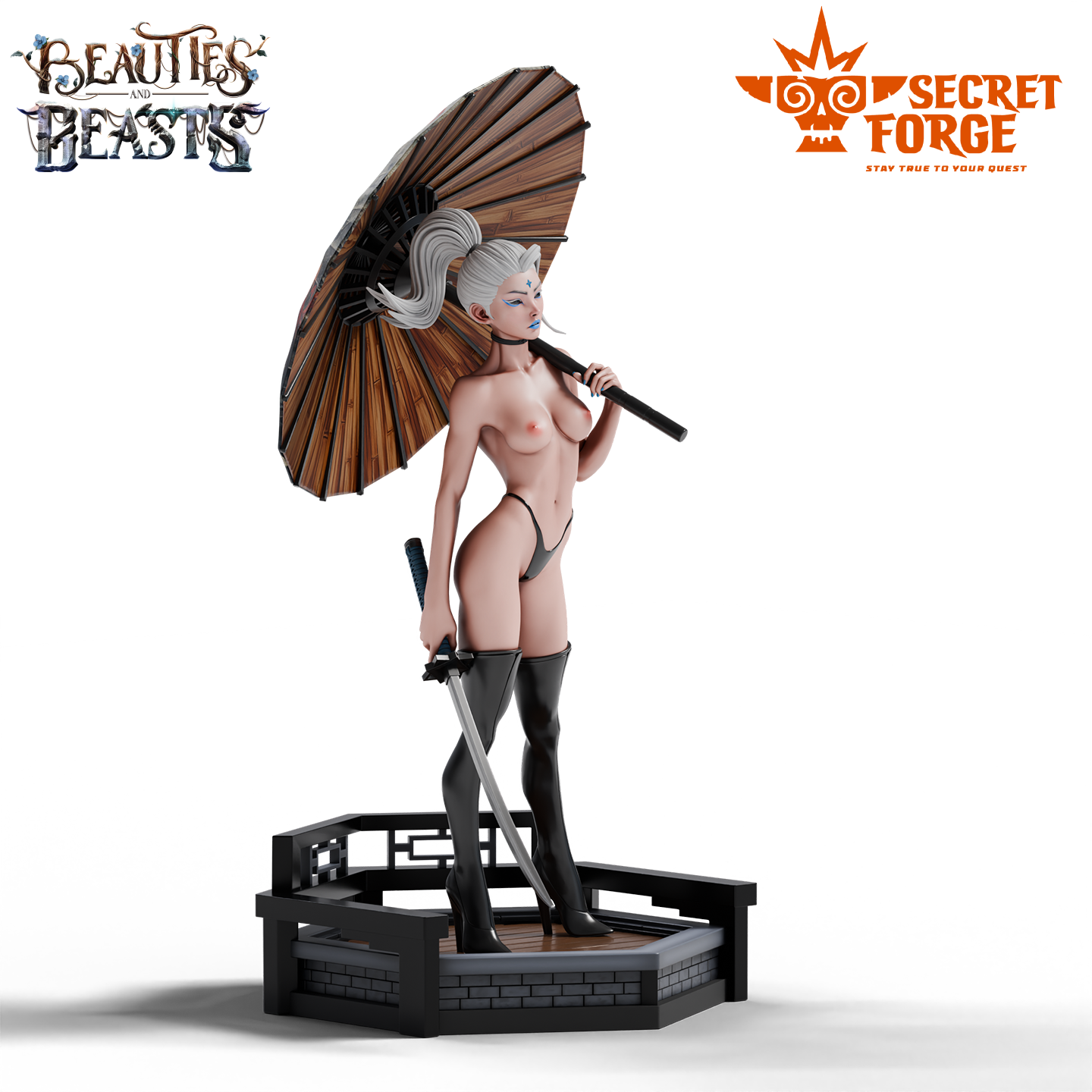 Figurka Luna – Wojowniczka – Secret Forge | miniatura kolekcjonerska 75mm / 112mm