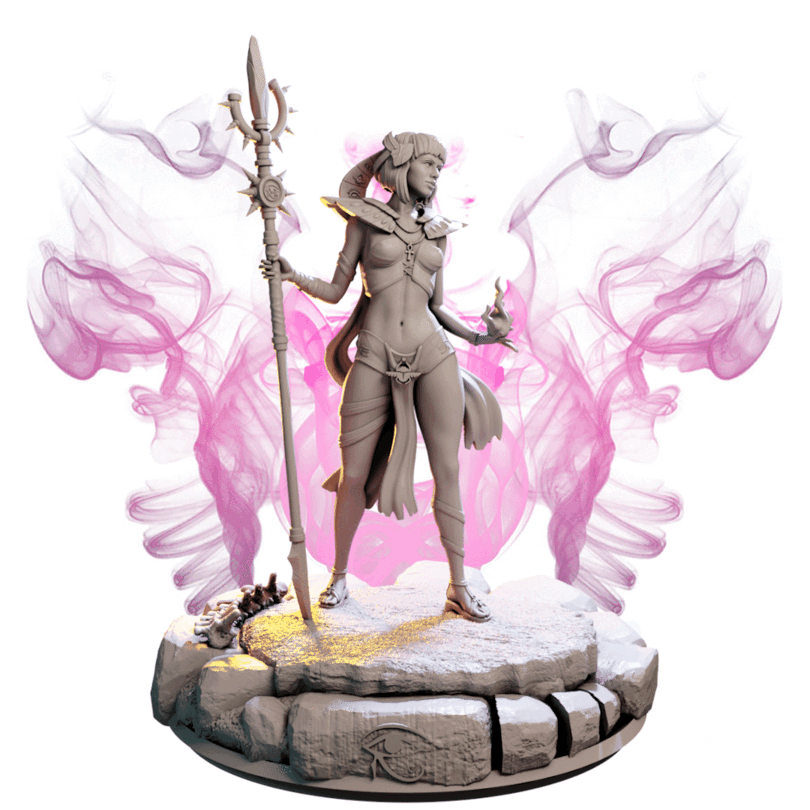 Nailah – Pani Ognia Pustyni 32 mm / 75 mm | Black Bird Miniatures | Ladies of the Desert