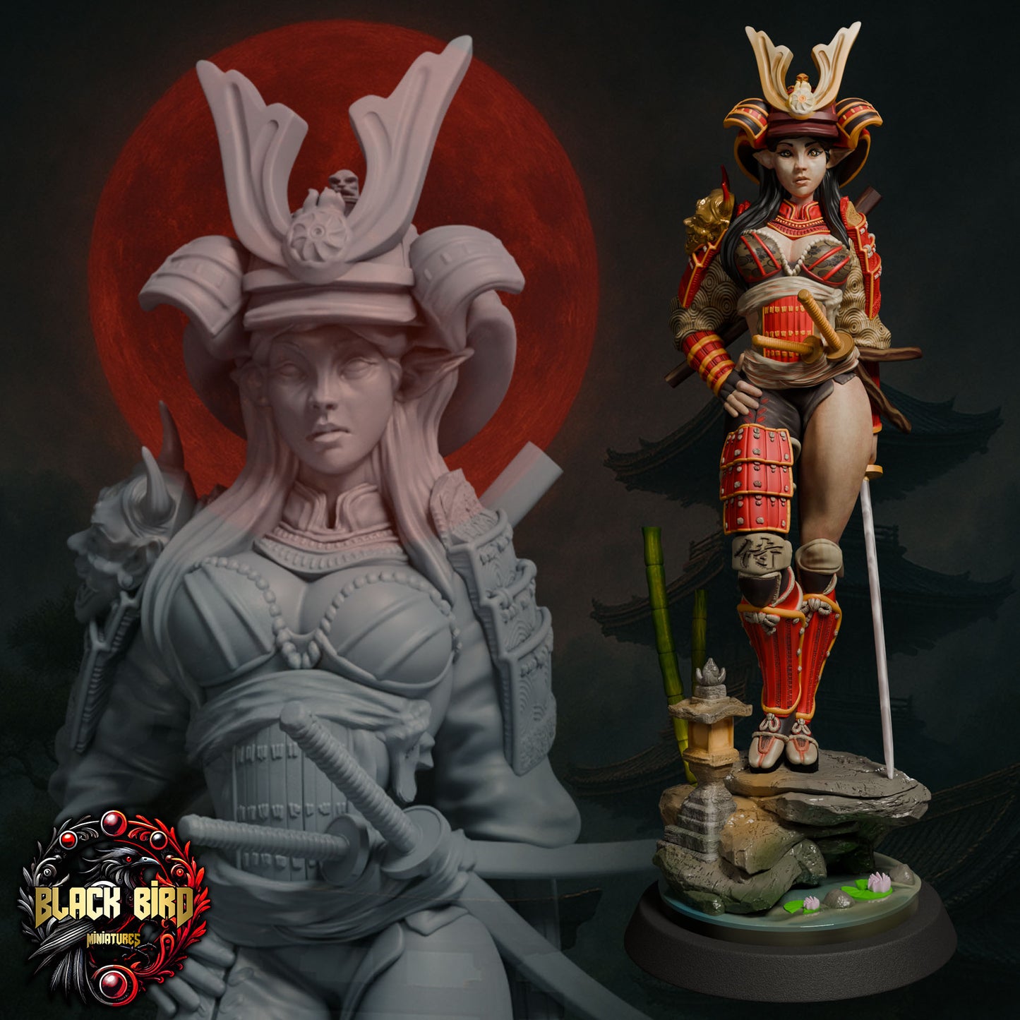 Nayeli – Sammelfigur 32 mm / 75 mm – Ladies of the Dark 2