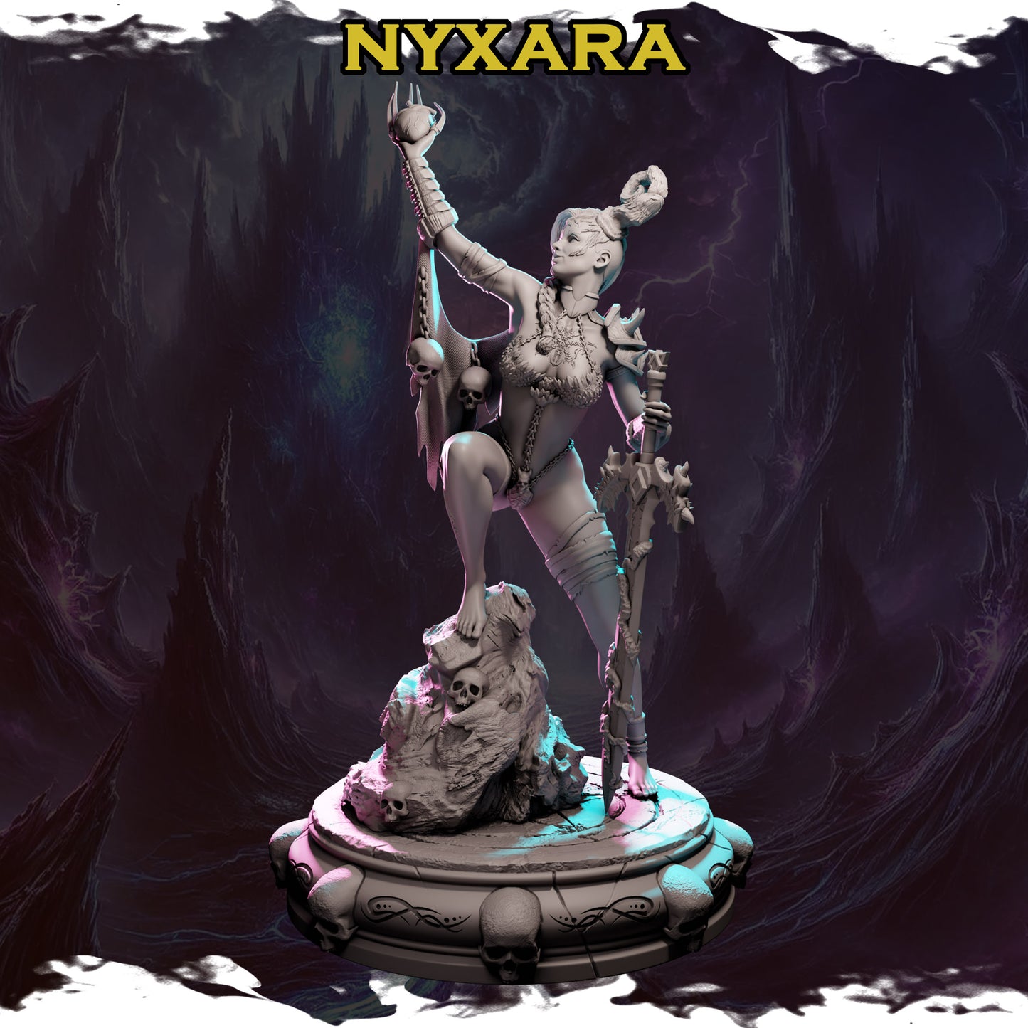 Nyxara — Ladies of Chaos (Black Bird Miniatures)