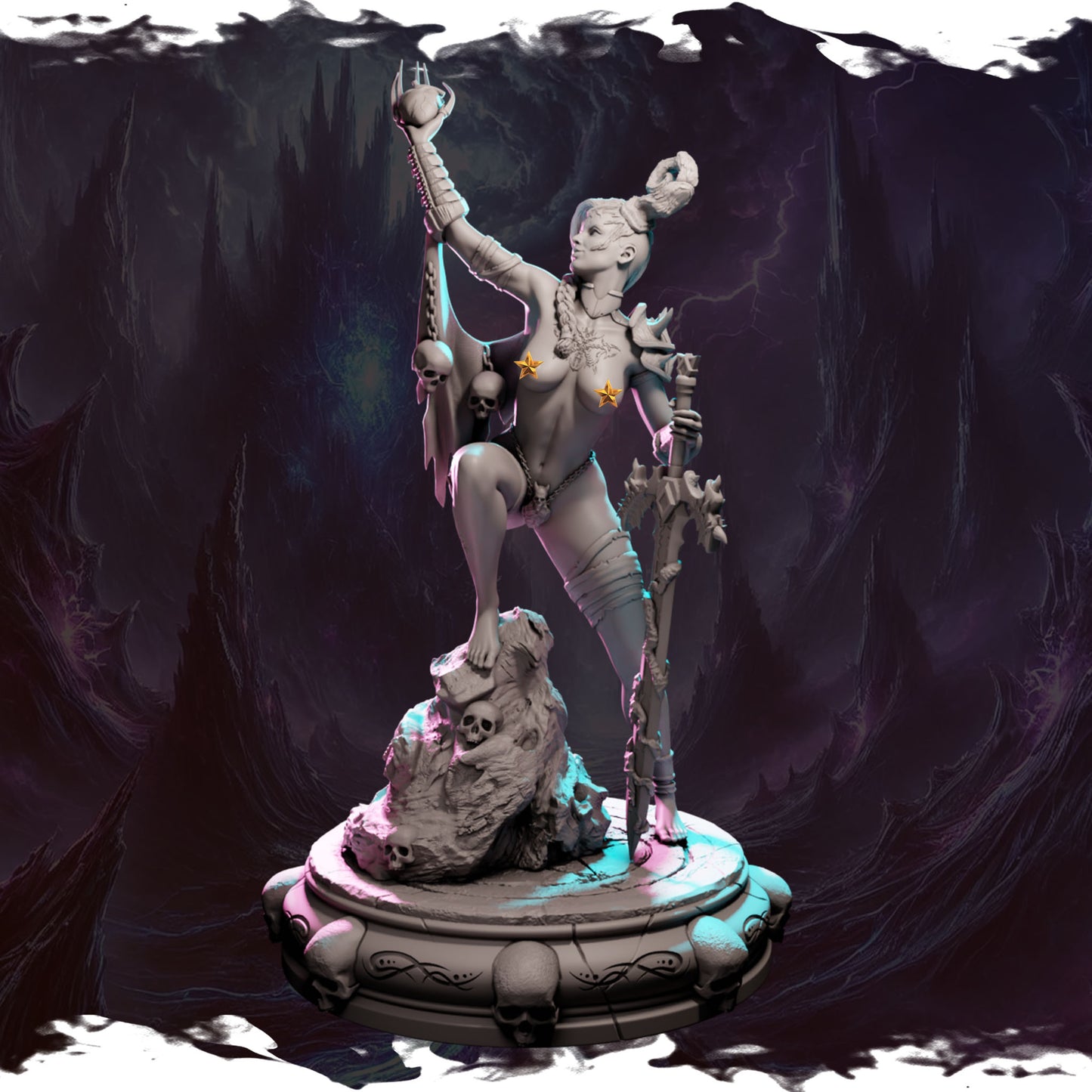 Nyxara — Ladies of Chaos (Black Bird Miniatures)