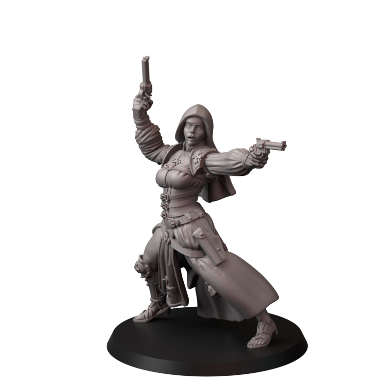 Fins Nuns – zakonnice bojowe – figurki do Trench Crusade 32 / 54 / 75mm