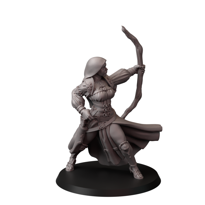 Fins Nuns – zakonnice bojowe – figurki do Trench Crusade 32 / 54 / 75mm