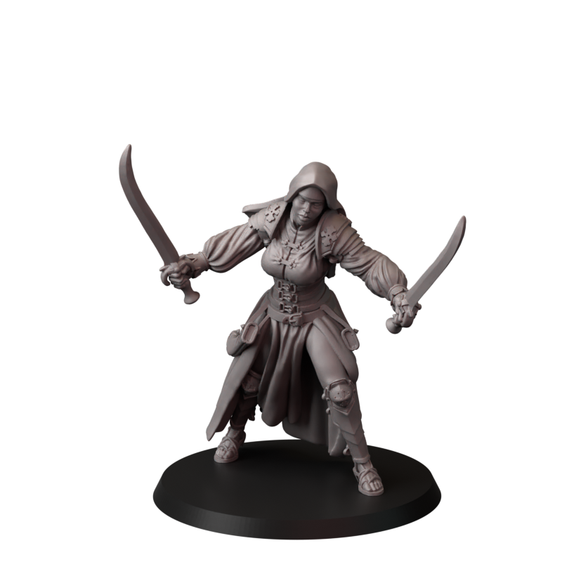 Fins Nuns – zakonnice bojowe – figurki do Trench Crusade 32 / 54 / 75mm