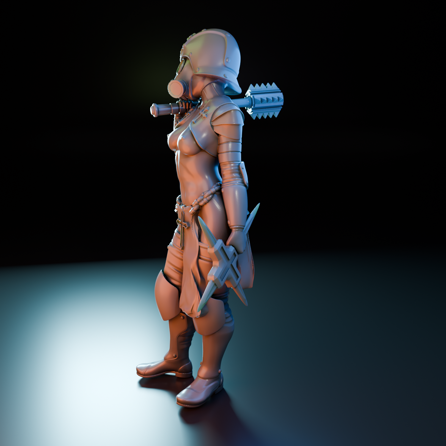 Sister Seraphine figurka 32mm SFW NSFW