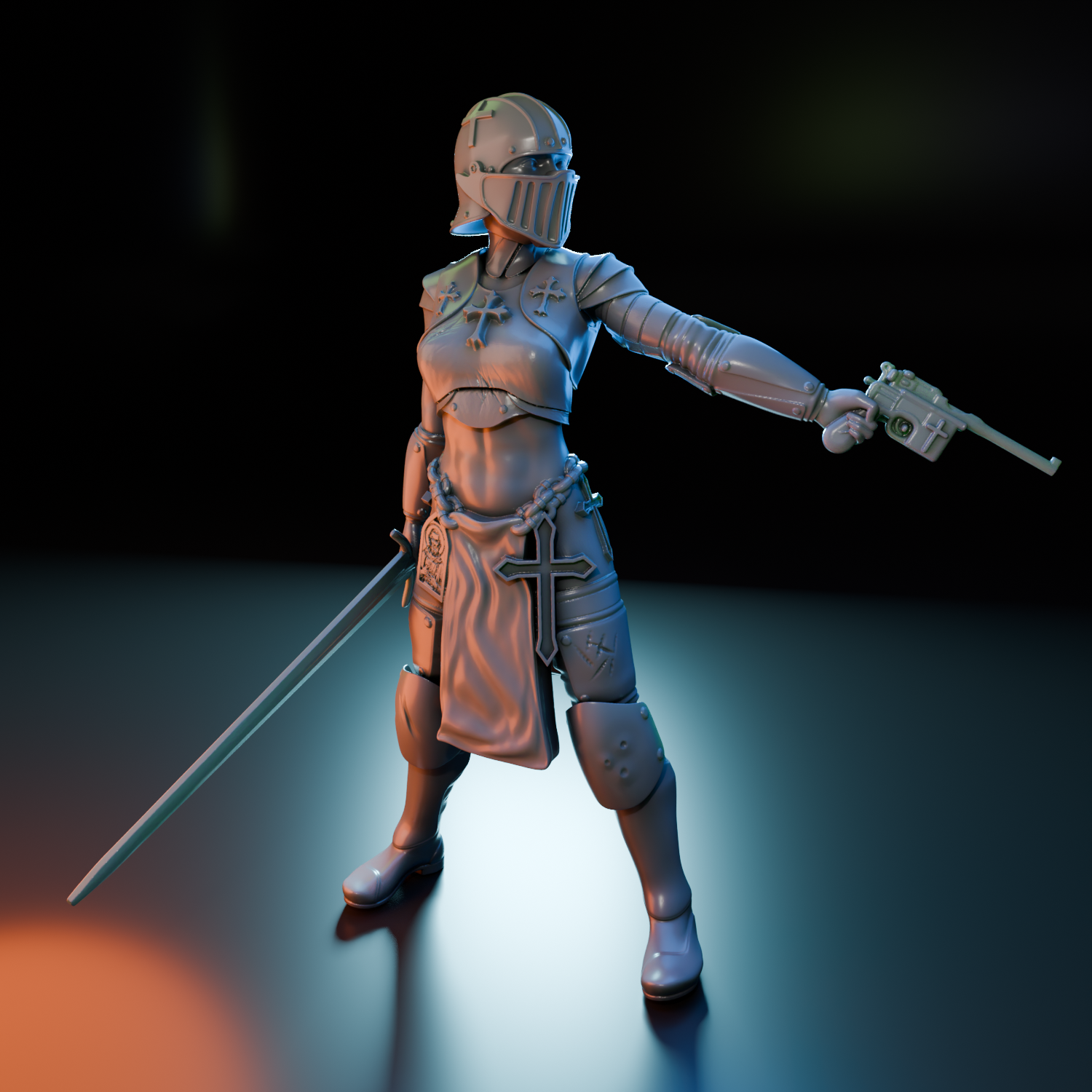 Sister Seraphine figurka 32mm SFW NSFW