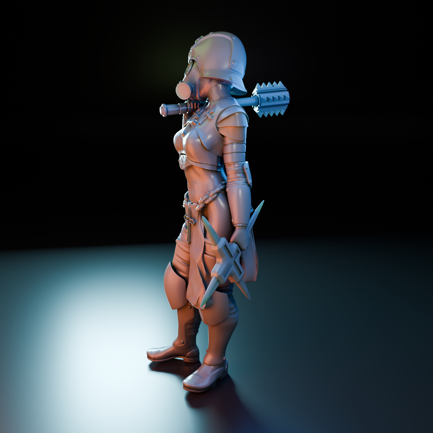 Sister Seraphine figurka 32mm SFW NSFW