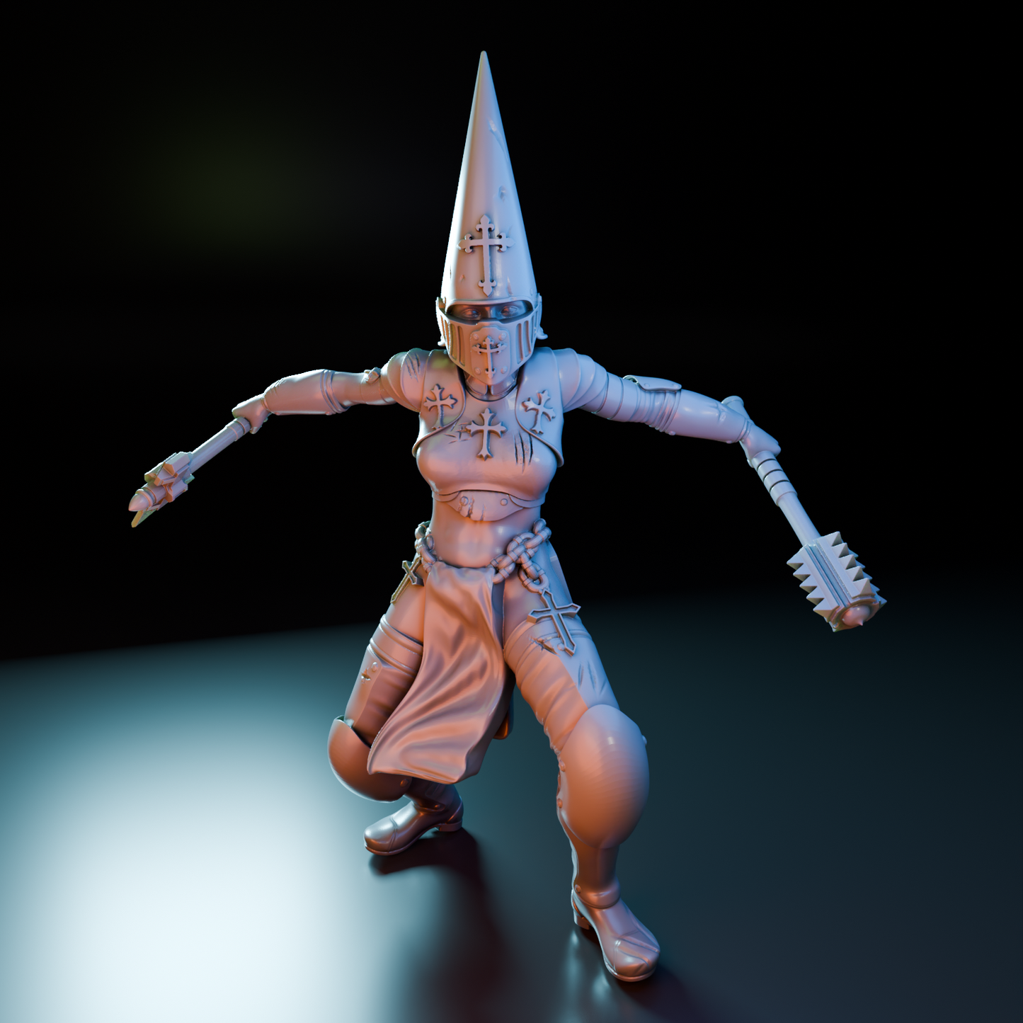 Sister Seraphine figurka 32mm SFW NSFW