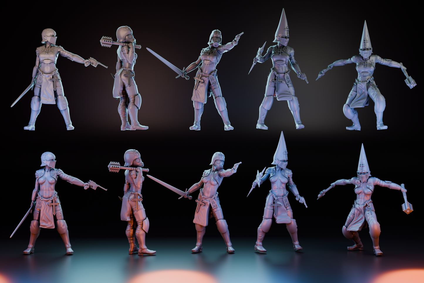 Sister Seraphine figurka 32mm SFW NSFW