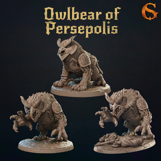 Owlbear z Persepolis – Alchemical Satrapy – Figurka 48mm – Solgood