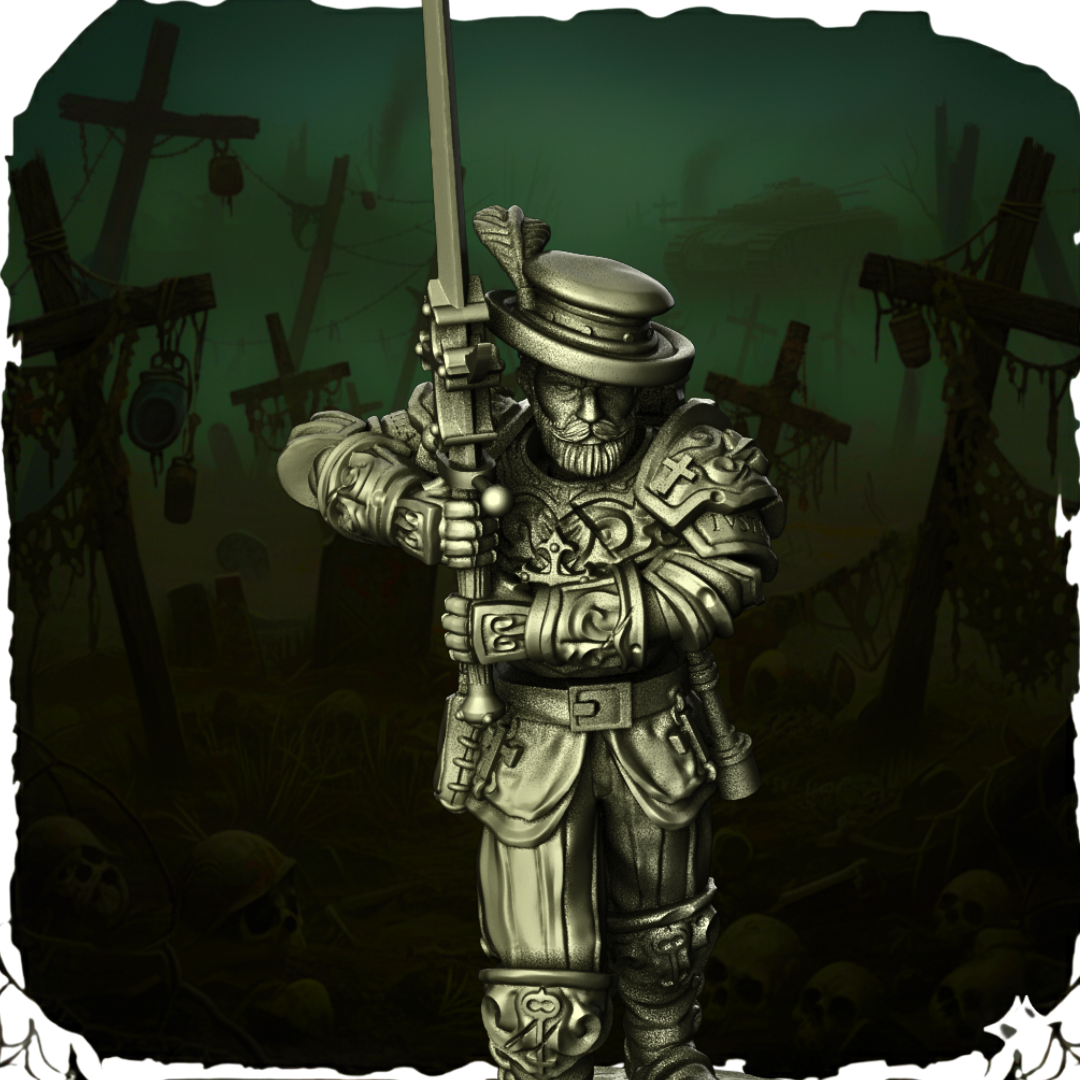 Papal State Assault Infantry – Trench Crusade – figurka 32mm