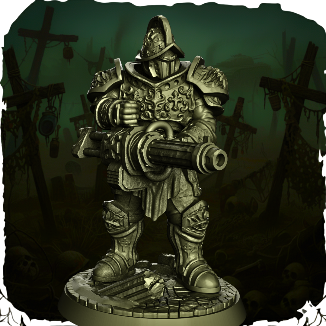 Papal State Trench Crusade figurki 32mm zestaw 20 modeli